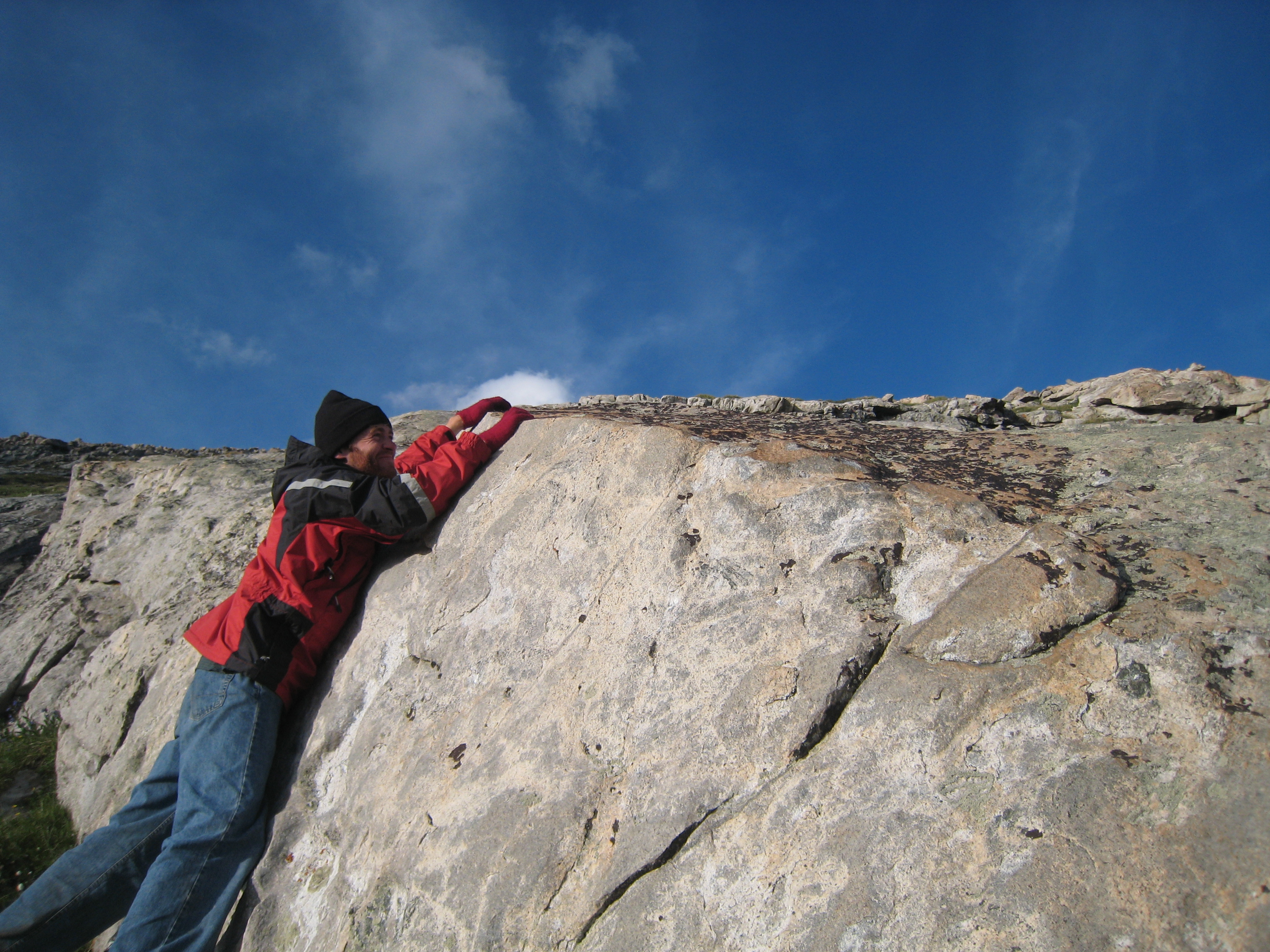 2009 Wind River Trip - Day 3 - Climbing Mount Victor